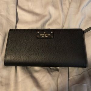 Kate Spade Long Black Wallet